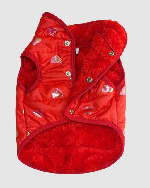 Chaleco corazones