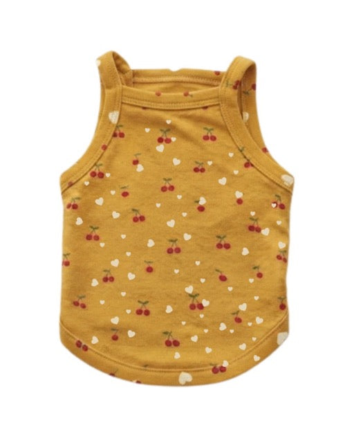 Camiseta tiras cerezas