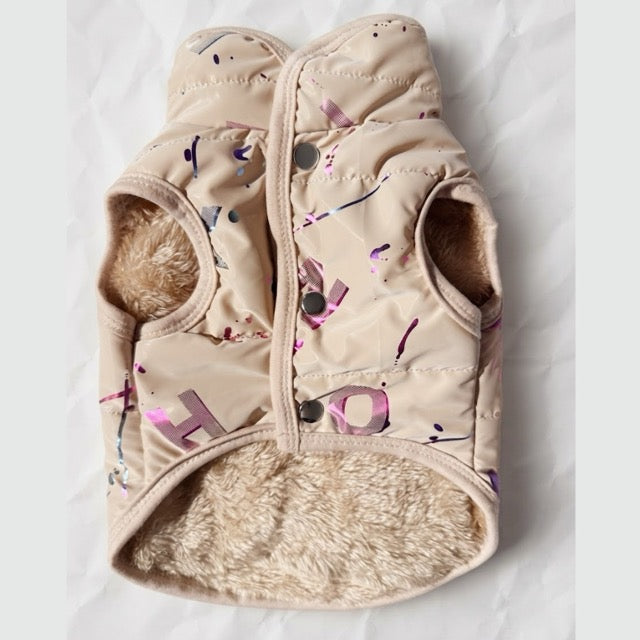 Chaleco beige