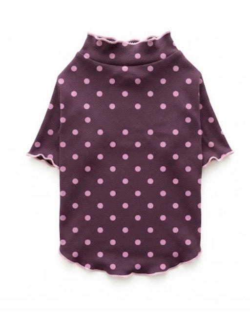 Camiseta puntos rosados